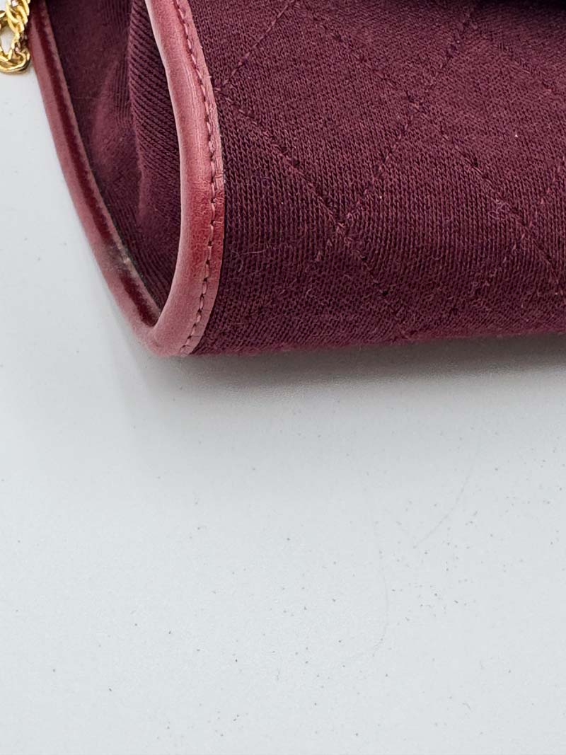 Chanel Mini Crossbody Burgundy