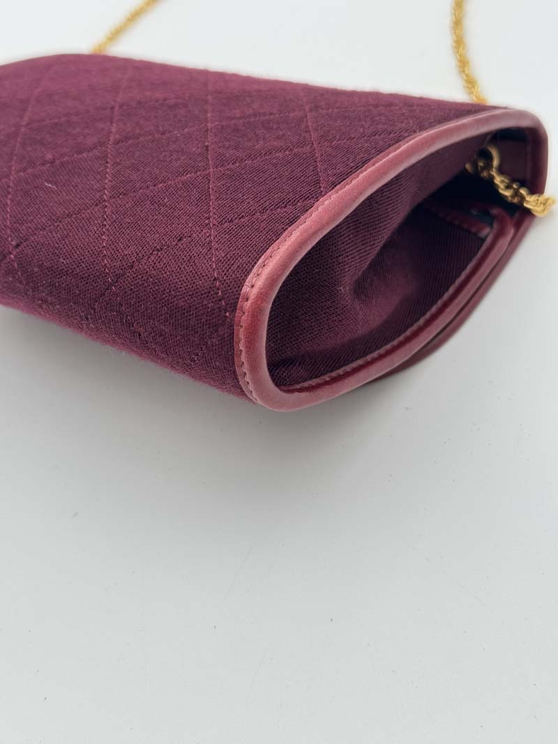 Chanel Mini Crossbody Burgundy