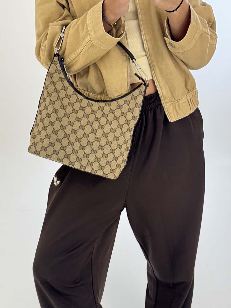 Gucci GG Canvas Shoulder Bag