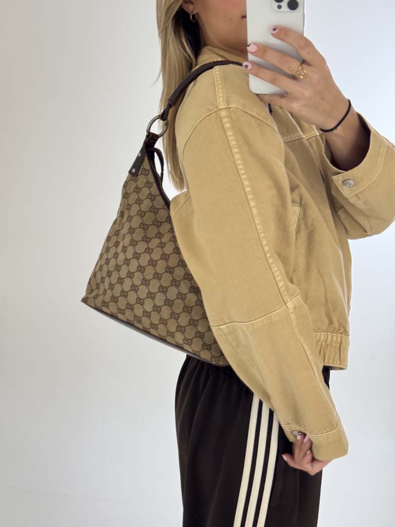 Gucci GG Canvas Lock Medium