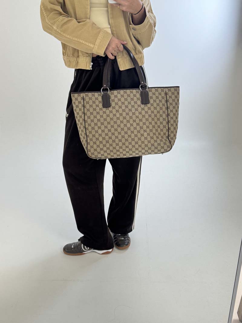 Gucci GG Canvas Large Tote