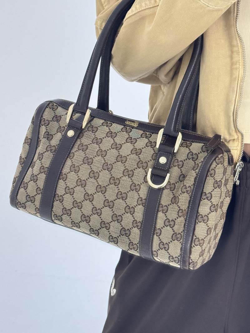 Gucci GG Canvas Boston D-Ring