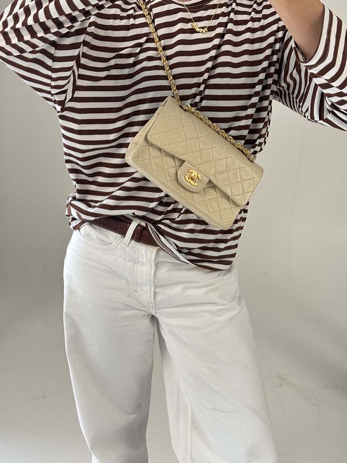 Chanel Double Flap Bag Small