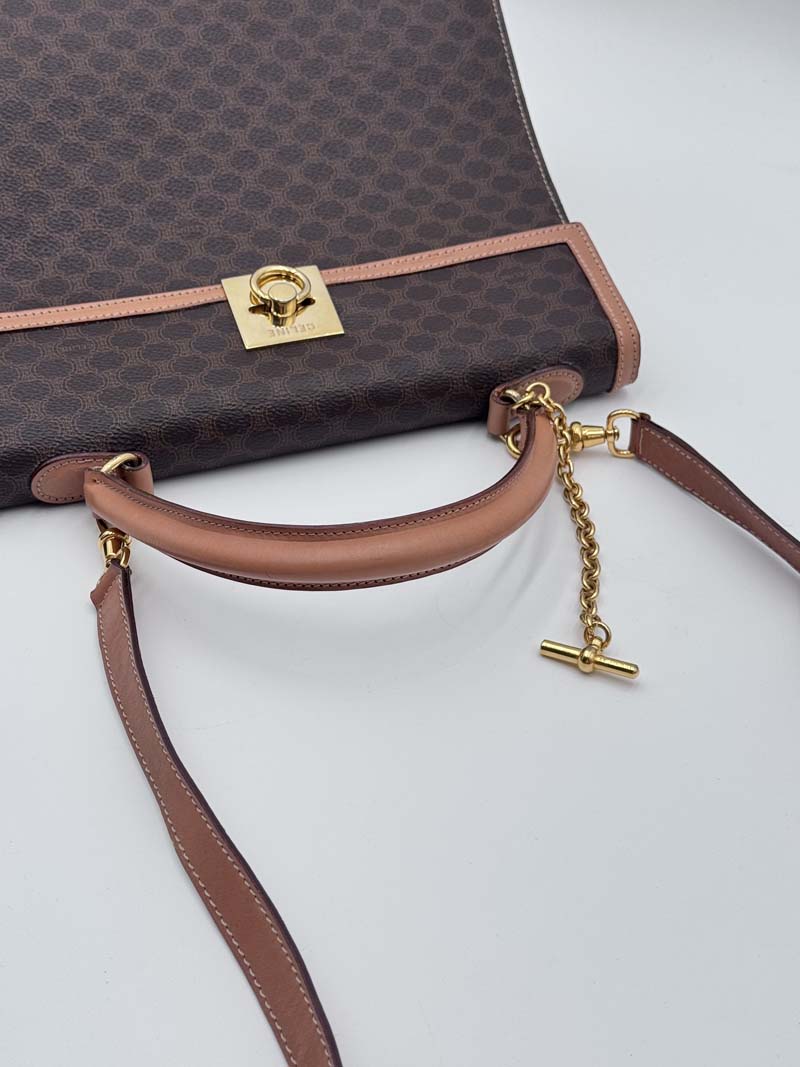 Celine Macadam Canvas Hand Bag - Get Your Designer Bag