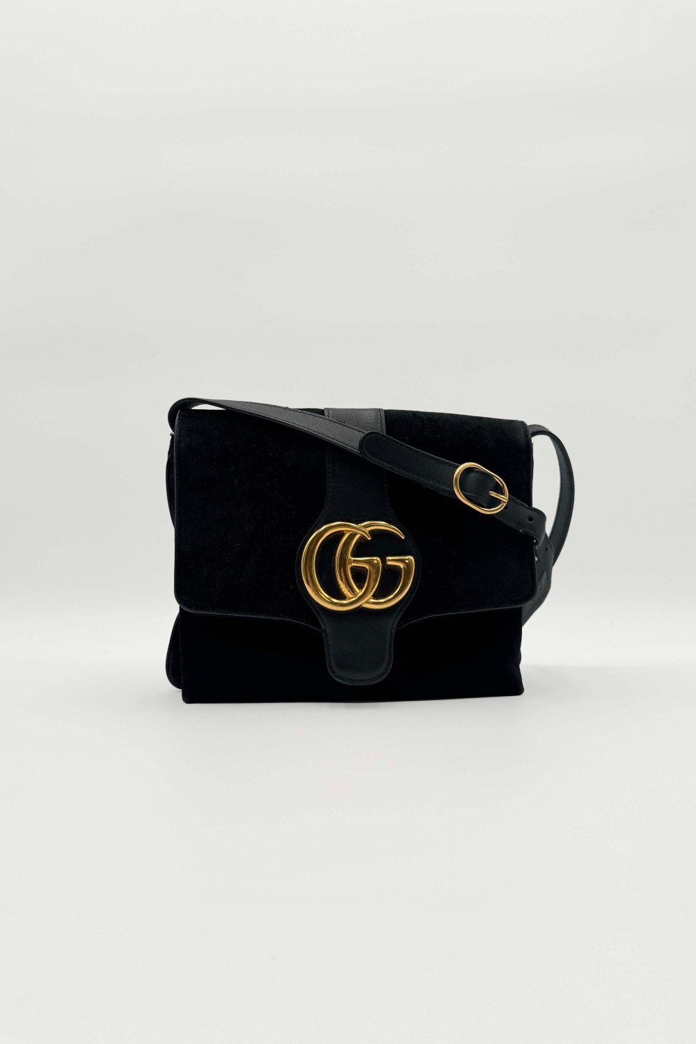 Gucci Arli Suede GG Bag