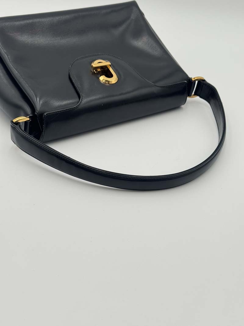 Gucci Black Leather Shoulder Bag - Get Your Designer Bag