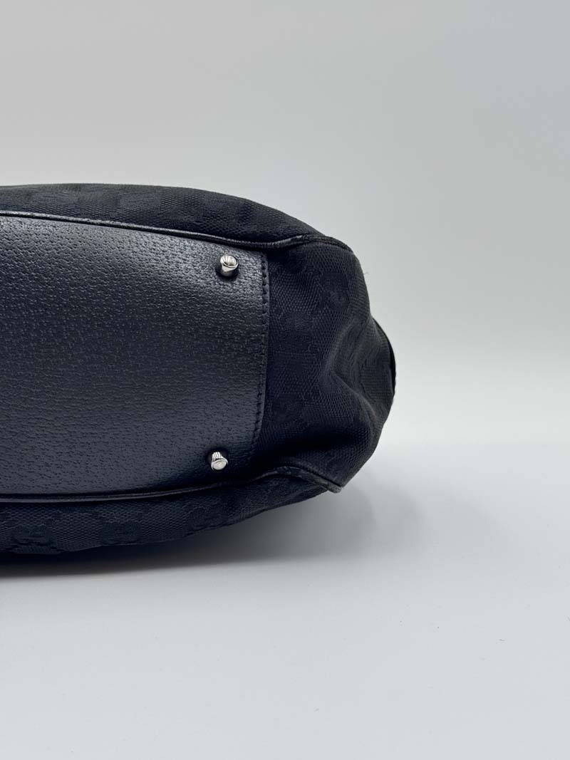 Gucci GG Canvas Hand Bag Black - Afbeelding 12