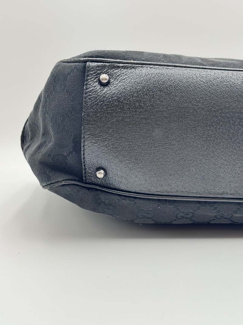 Gucci GG Canvas Hand Bag Black - Afbeelding 11