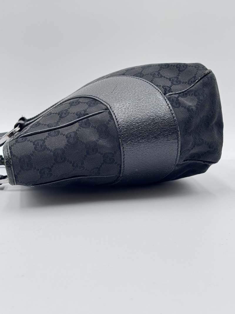 Gucci GG Canvas Hand Bag Black - Afbeelding 9