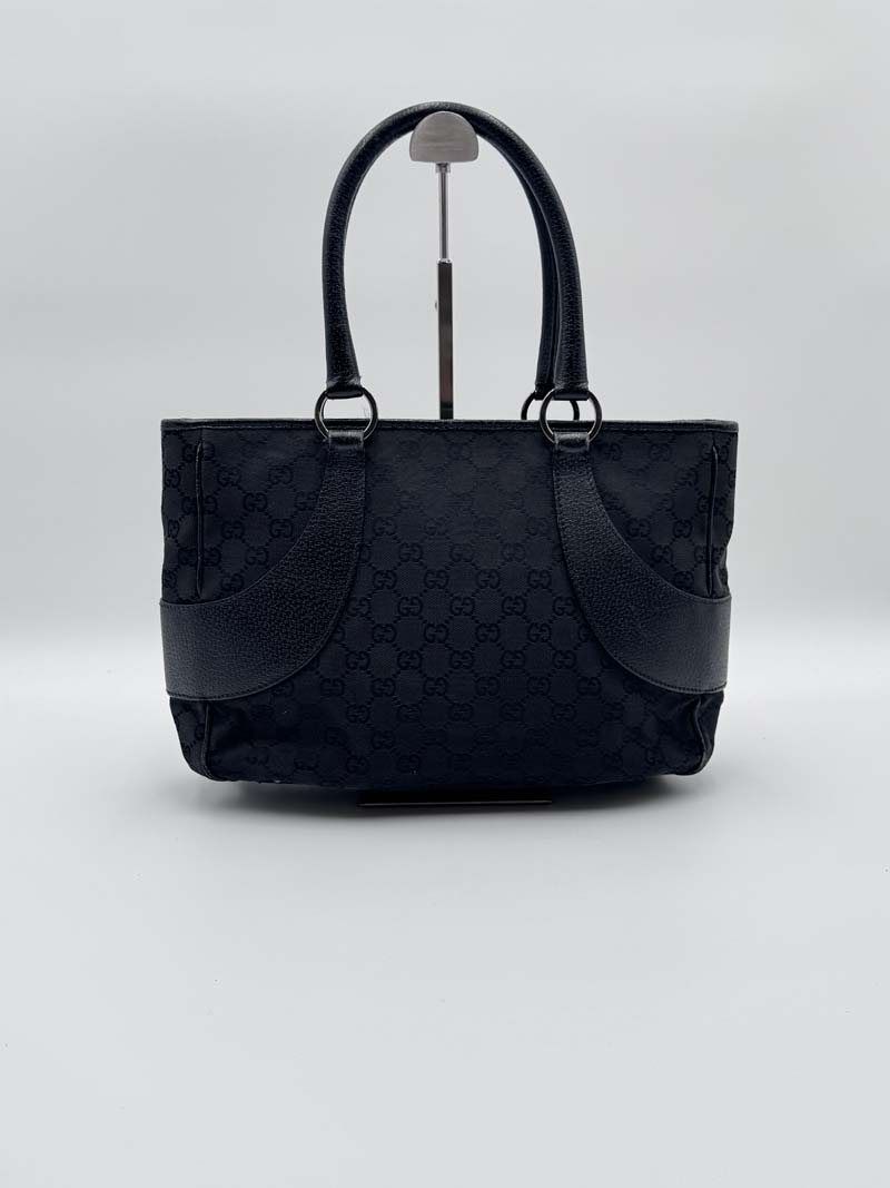 Gucci GG Canvas Hand Bag Black - Afbeelding 6