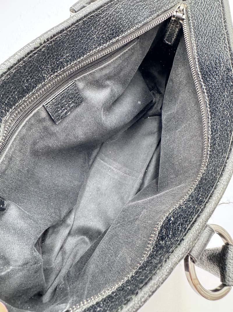 Gucci GG Canvas Hand Bag Black - Afbeelding 18
