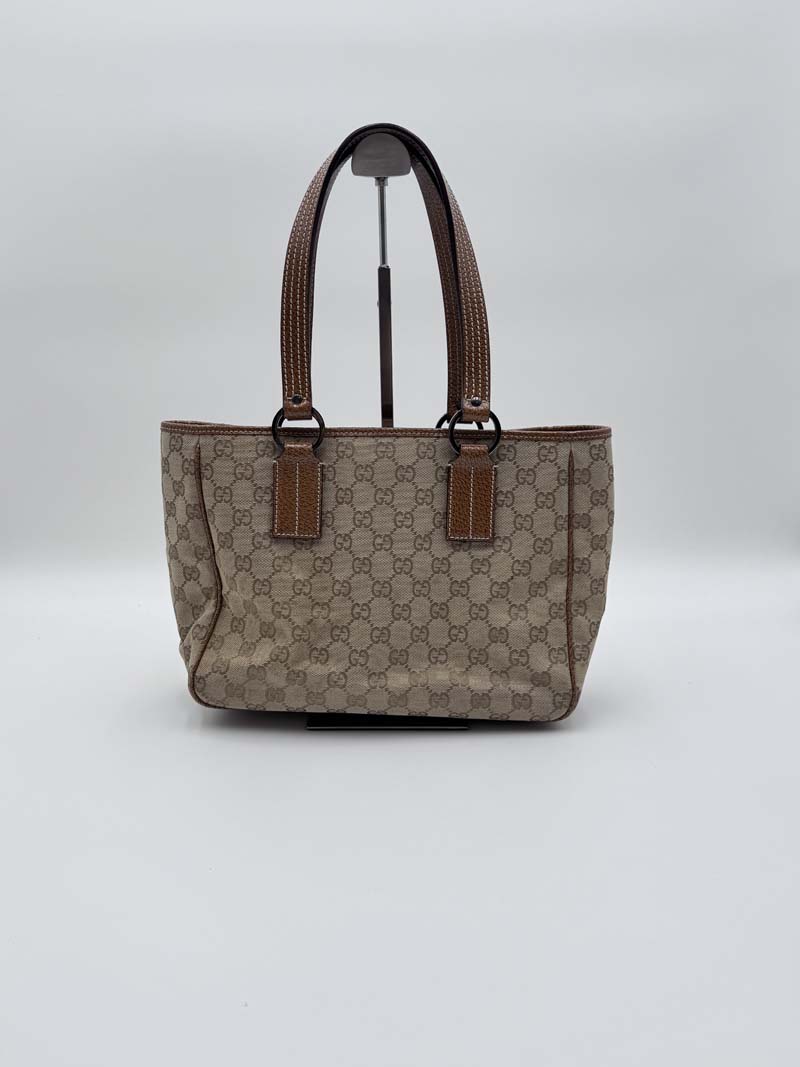 Gucci GG Canvas Tote Bag Beige - Afbeelding 7