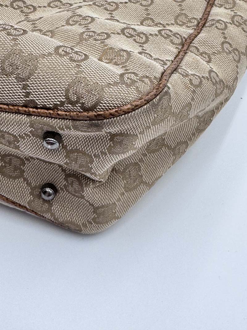 Gucci GG Canvas Tote Bag Beige - Afbeelding 17