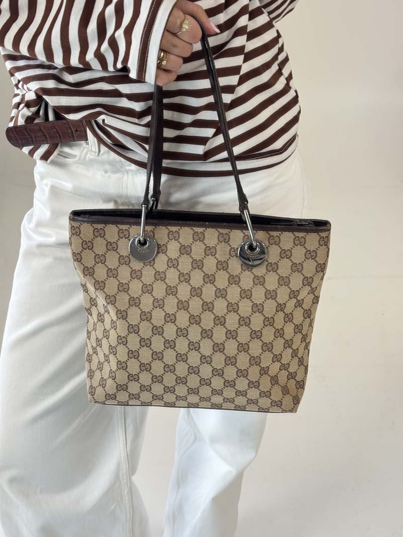Gucci GG Canvas Tote Bag - Afbeelding 3