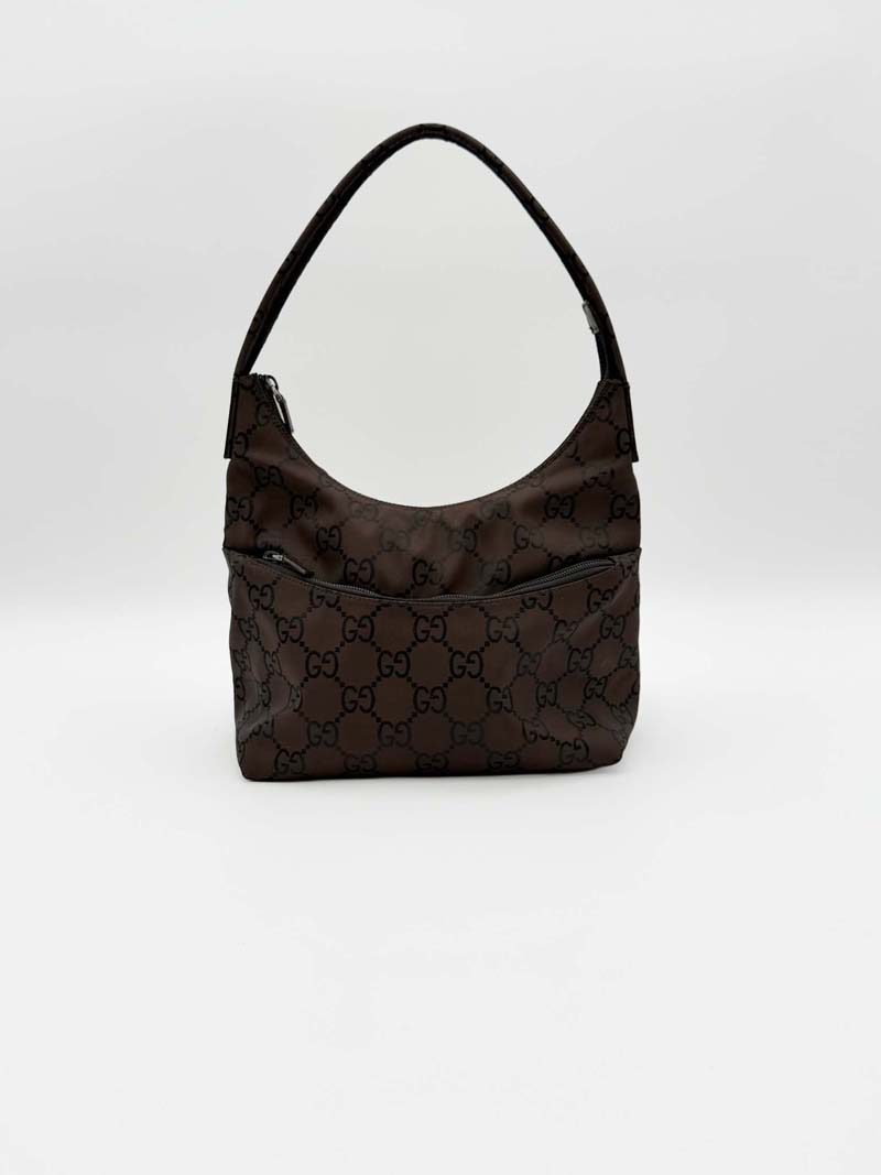 Gucci GG Nylon Shoulder Bag