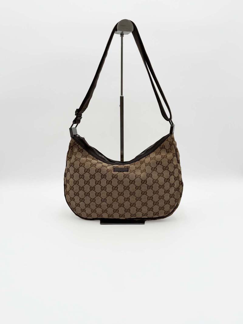 Gucci GG Canvas Half Moon