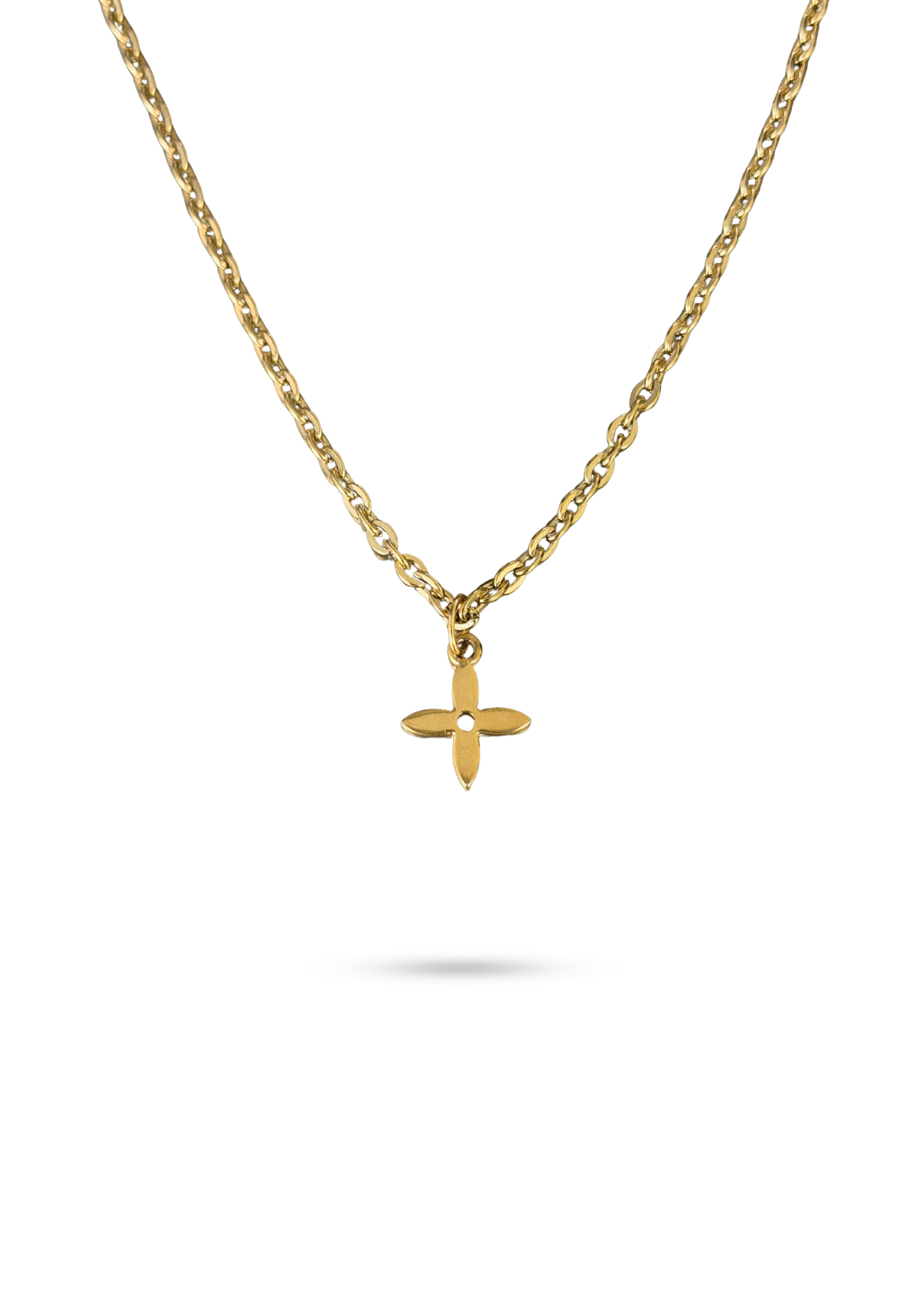 Reworked Louis Vuitton Star Necklace | Rolo Chain