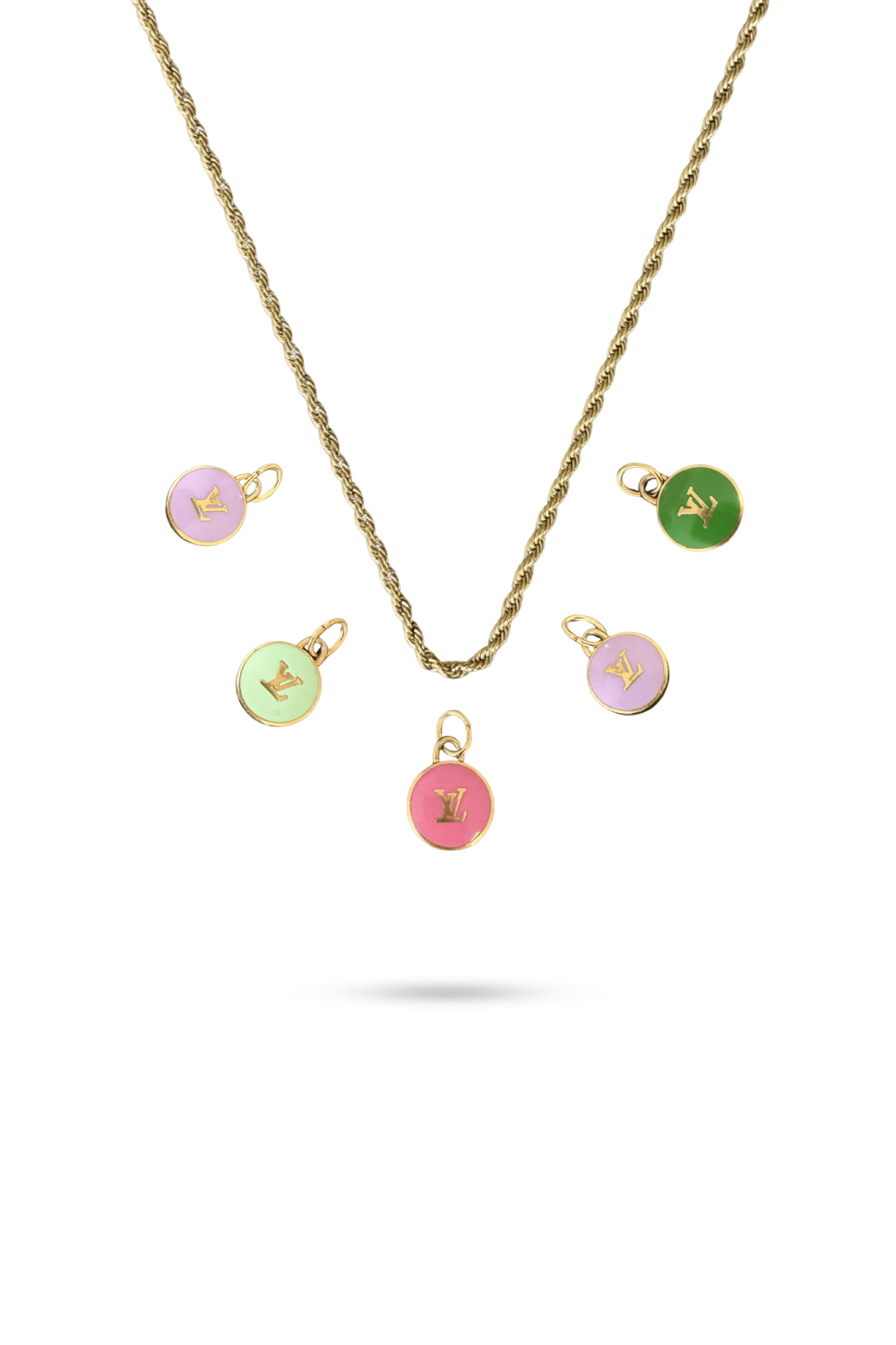 Reworked Louis Vuitton Charm Necklace | Classic