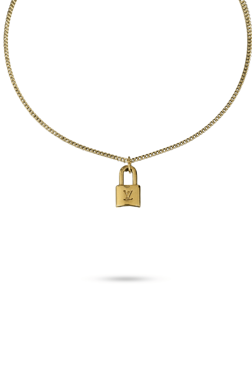 Reworked Lock charm | Flat chain