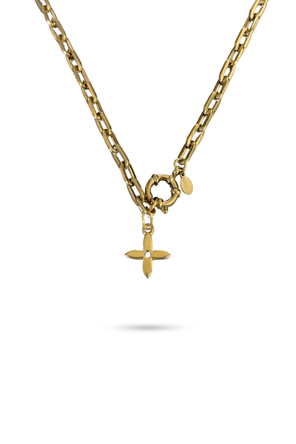 Reworked Louis Vuitton Charm Diamond flower