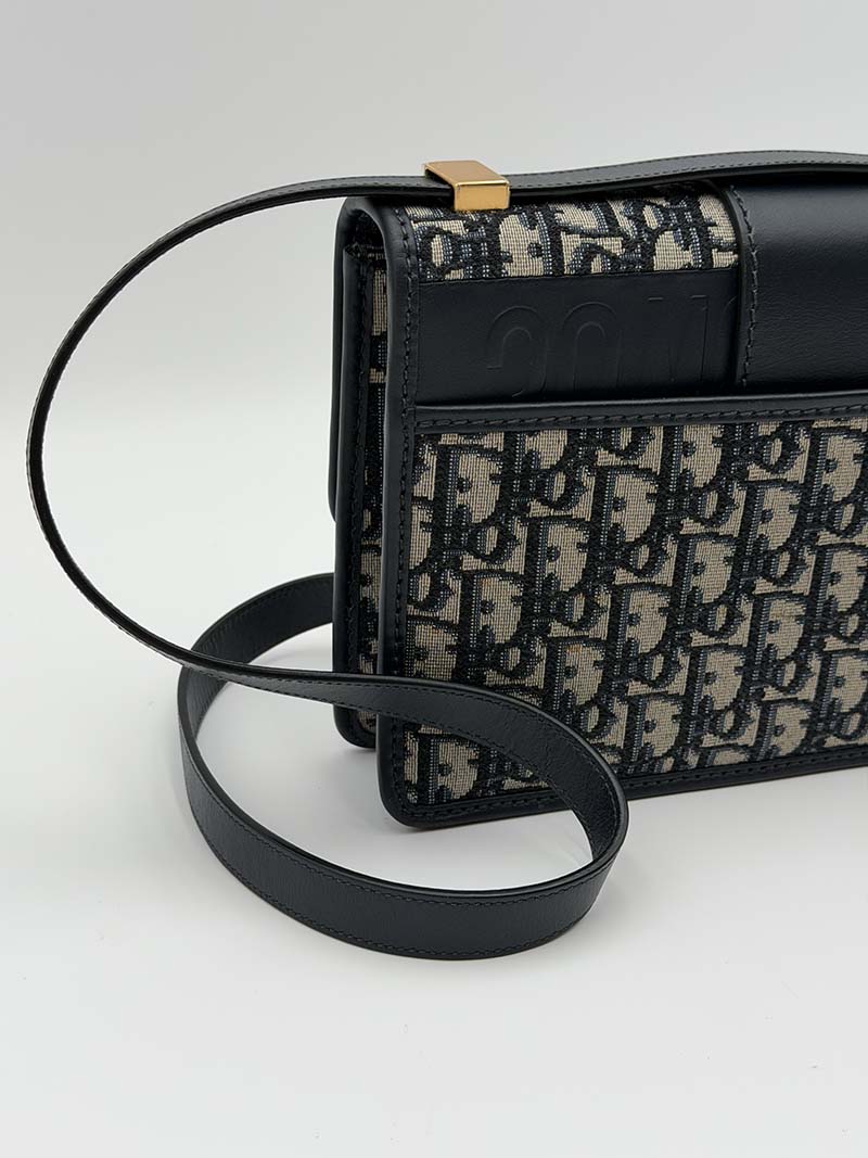 Christian Dior Montaigne Blue Oblique Jacquard - Image 8