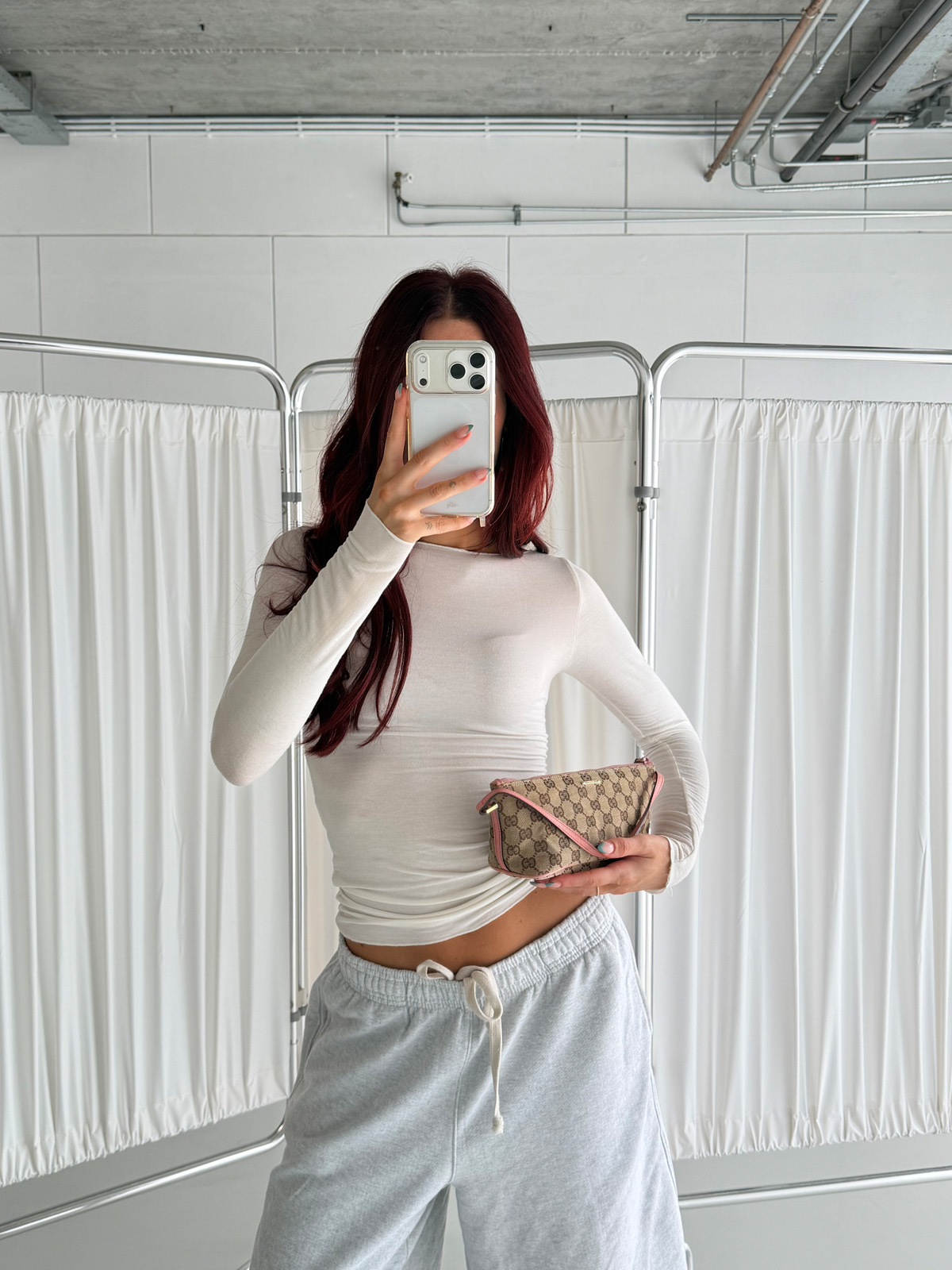 Gucci Boat Bag Pink - Afbeelding 3