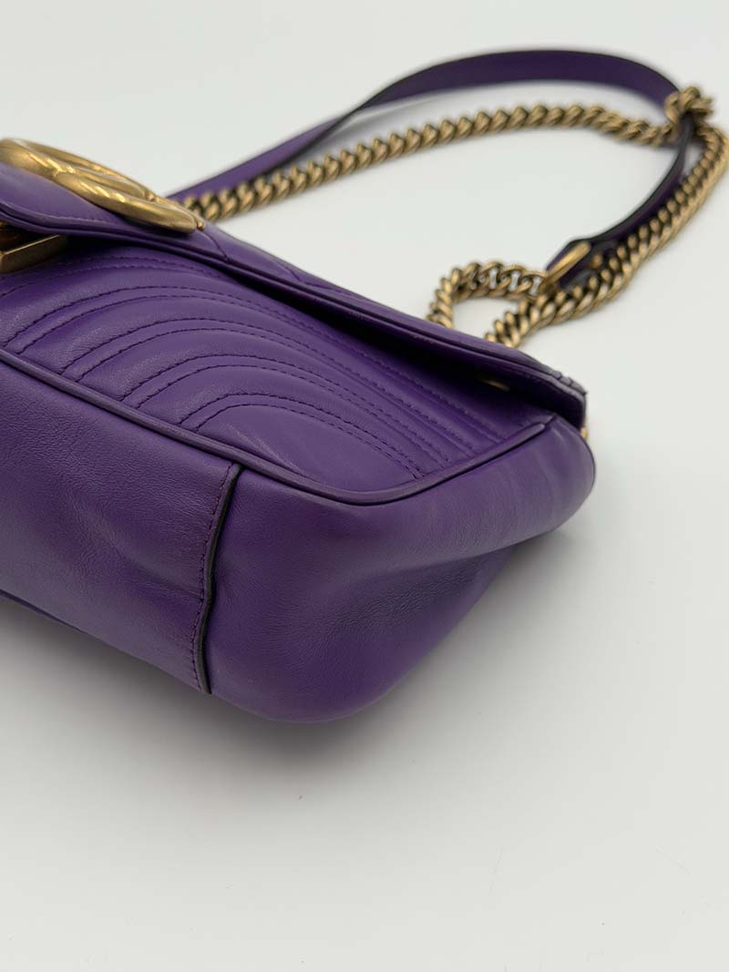Gucci Marmont Medium Purple - Image 11