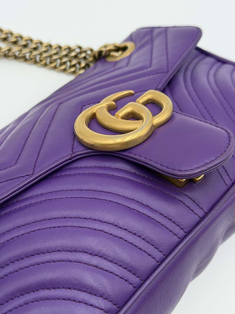 Gucci Marmont Medium Purple - Image 9