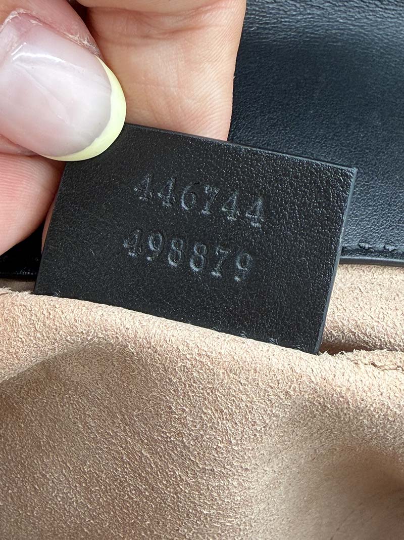 Gucci Marmont Mini Black - Afbeelding 14