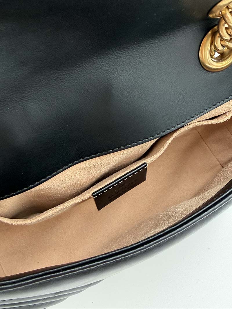Gucci Marmont Mini Black - Afbeelding 13