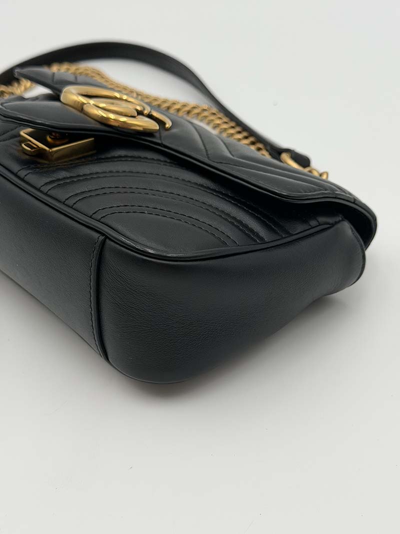 Gucci Marmont Mini Black - Afbeelding 11