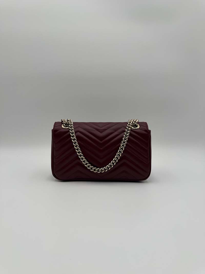 Gucci Marmont Small Burgundy - Afbeelding 6