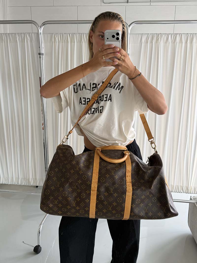 Louis Vuitton Keepall 60 Bandouliere with Strap - Afbeelding 3