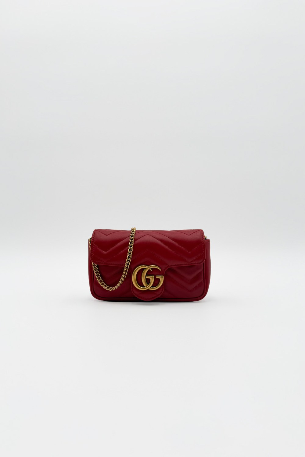 Gucci GG Marmont Super Mini Red
