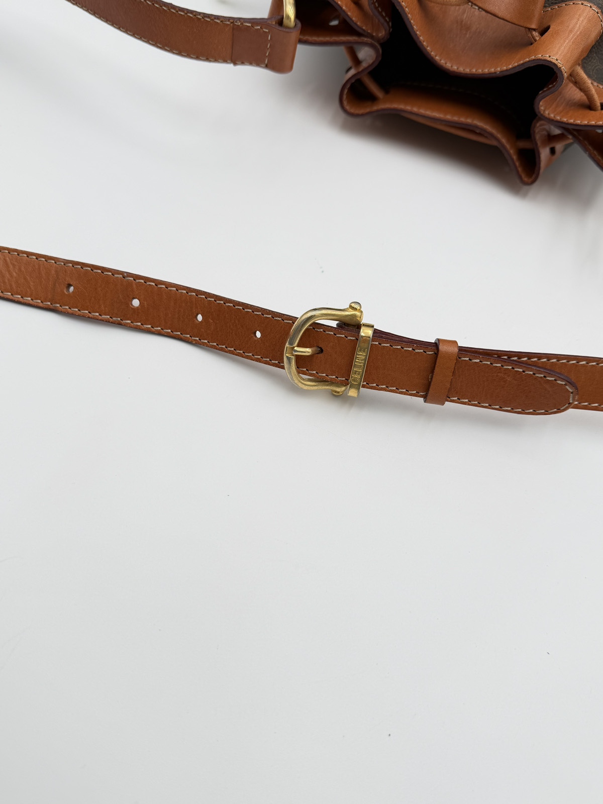Celine Macadam Bucket Bag - Image 11