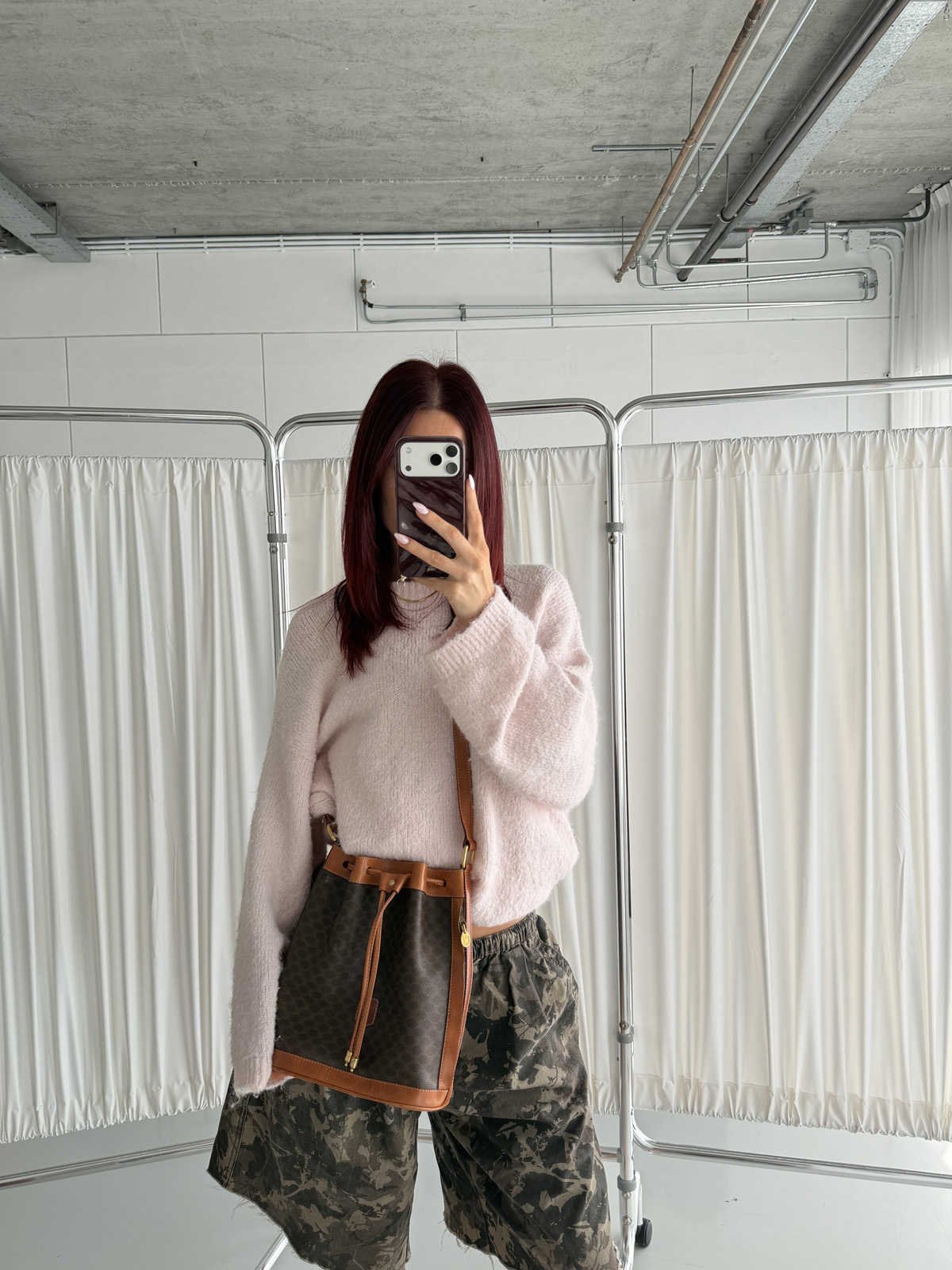 Celine Macadam Bucket Bag